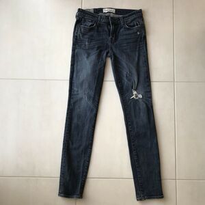 Elizabeth James Textile Kate Distressed Stretch Skinny Jeans